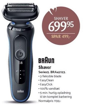 Kop & Kande Braun shaver tilbud