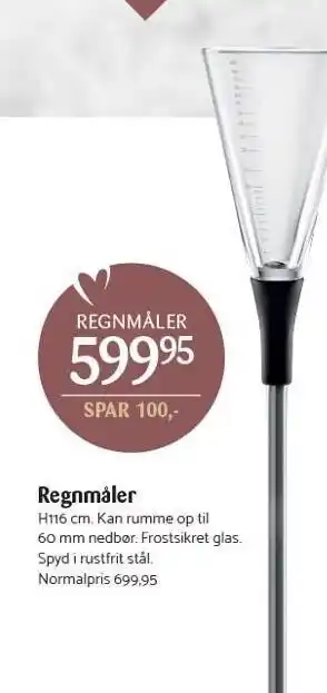 Kop & Kande Eva solo regnmåler tilbud