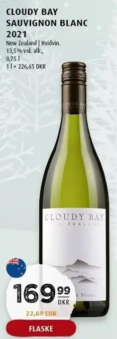 Cloudy bay sauvignon blanc 2021