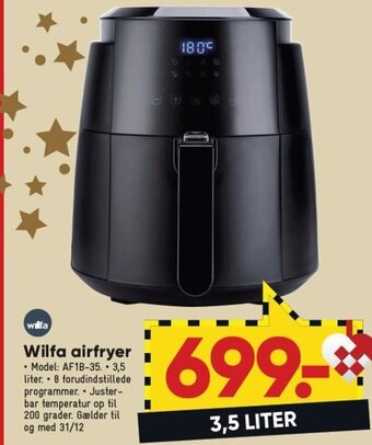 Bilka Wilfa Airfryer tilbud