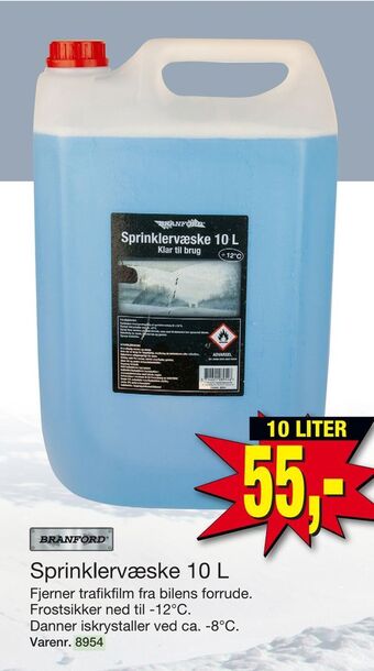 Harald Nyborg Sprinklervæske 10 l tilbud