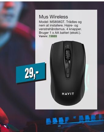 Harald Nyborg Mus wireless tilbud