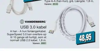 Harald Nyborg Usb 3,0 kabel tilbud