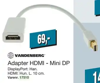 Adapter hdmi - mini dp