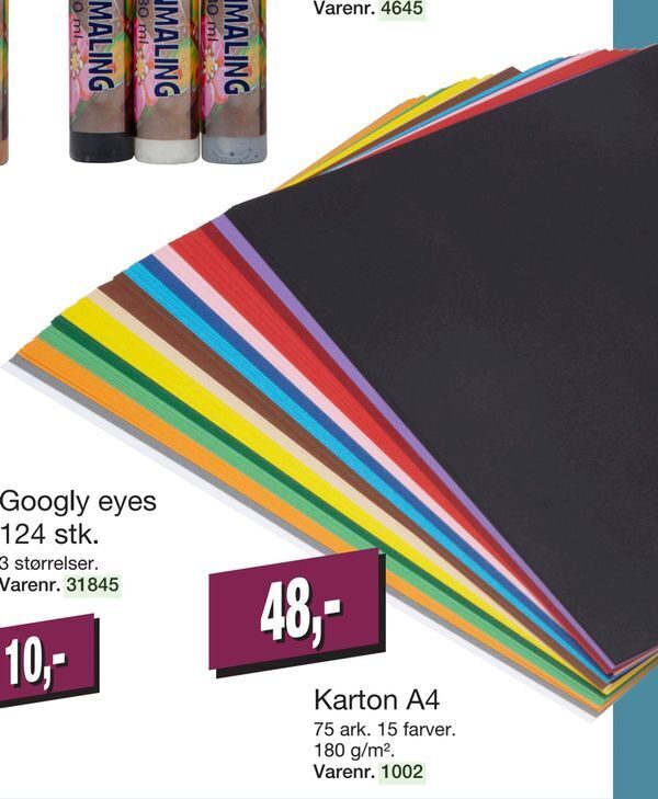 Karton a4 tilbud hos Harald