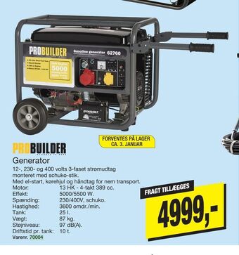 Harald Nyborg Generator tilbud