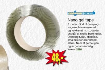 Harald Nyborg Nano gel tape tilbud