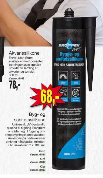 Harald Nyborg Byg- og sanitetssilikone tilbud