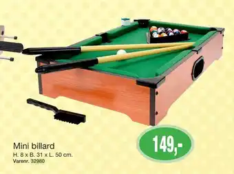 Harald Nyborg Mini billard tilbud