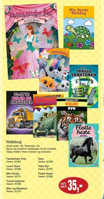 Harald Nyborg Malebog tilbud