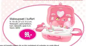 Harald Nyborg Makeupsæt i kuffert tilbud