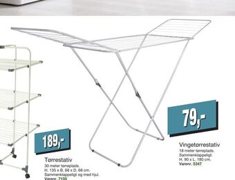 Harald Nyborg Vingetørrestativ tilbud