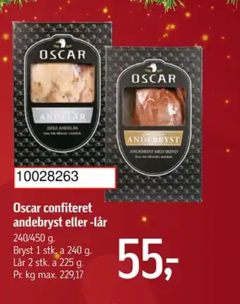 Føtex Oscar andebryst tilbud