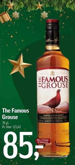 Føtex The famous grouse whisky tilbud