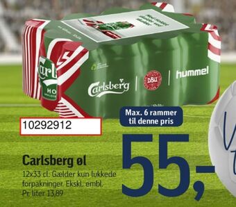 Føtex Pilsner øl tilbud