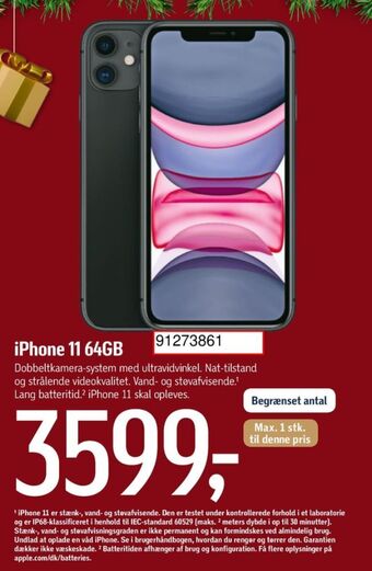 Apple iphone 11 mobiltelefon