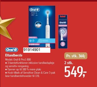 Føtex Braun oral-b eltandbørste tilbud