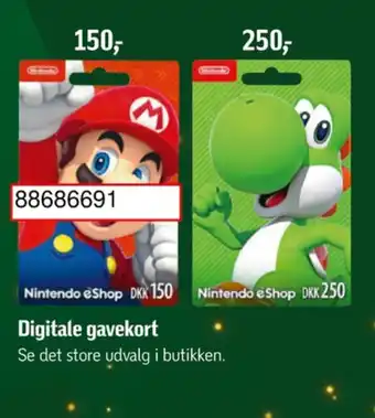 Nintendo gavekort
