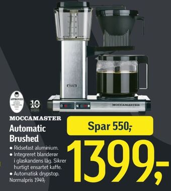 Føtex Moccamaster kaffemaskine tilbud