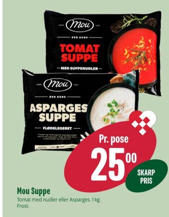 Min Købmand Mou aspargessuppe tilbud