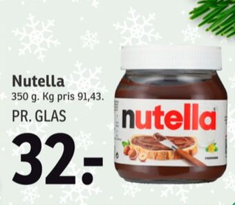 SPAR Nutella smørepålæg tilbud