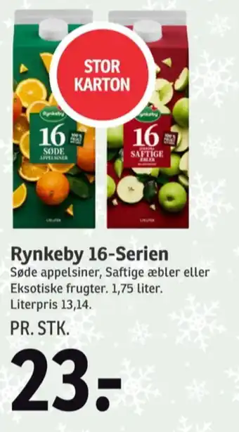 16 serie æblejuice