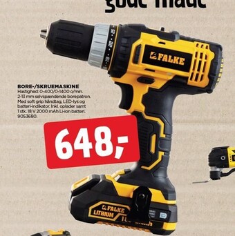 jem & fix Bore-/skruemaskine tilbud