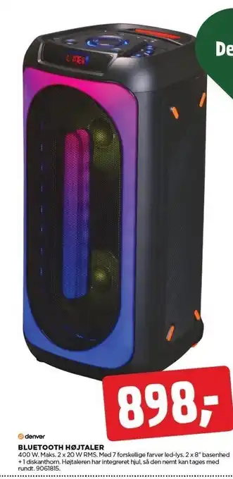jem & fix Bluetooth højttaler tilbud