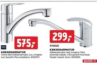 Køkkenarmatur