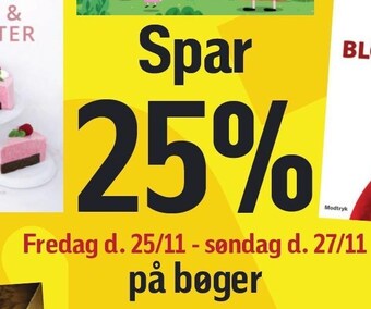 Føtex Spar 25% på bøger tilbud