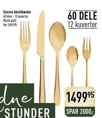Imerco Encore bestikæske tilbud
