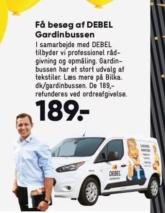 Bilka Få besøg af debel gardinbussen tilbud