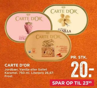 MENY Carte d'or tilbud