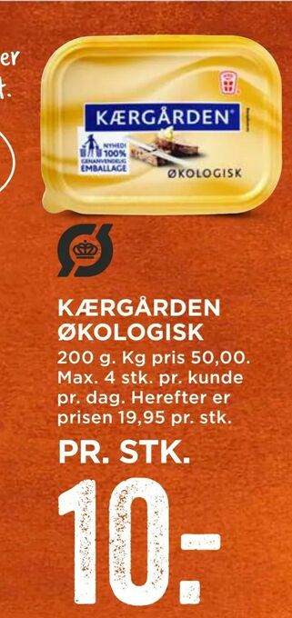 MENY Kærgården økologisk tilbud