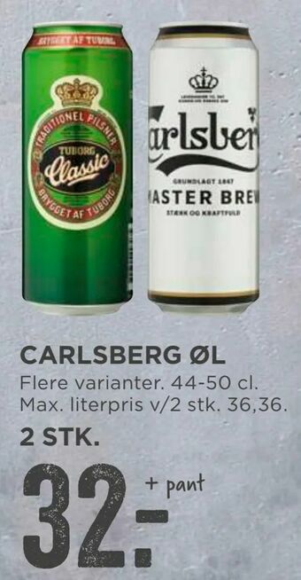 MENY Carlsberg øl tilbud
