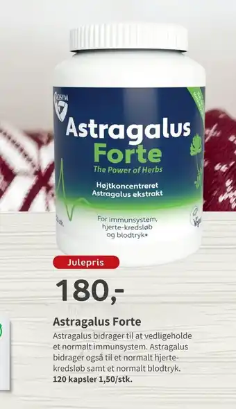 Helsam Astragalus forte tilbud