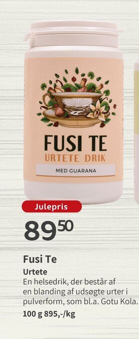 Helsam Fusi te tilbud