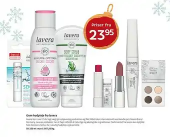 Grøn hudpleje fra lavera