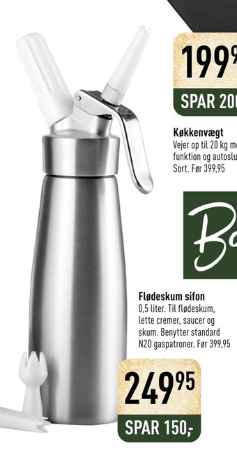 Flødeskum sifon