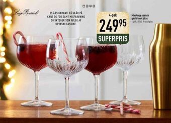 Imerco Mixology spansk gin & tonic glas tilbud