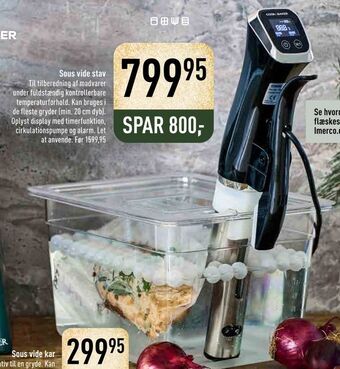 Sous vide stav