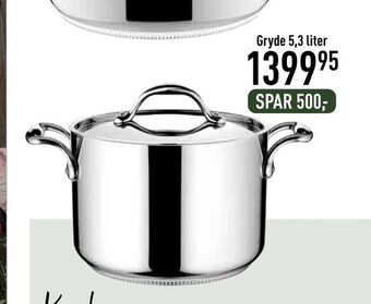 Imerco Gryde 5,3 liter tilbud