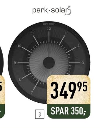 Imerco Park solar p-skive tilbud