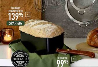 Premium rugbrødsform