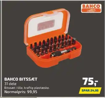 Davidsen Bahco bitssæt tilbud