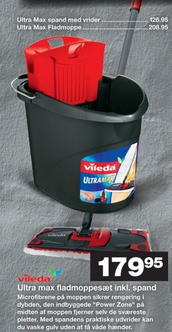 Bauhaus Vileda moppesæt tilbud
