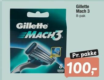 Fakta Tyskland Gillette Mach 3 tilbud