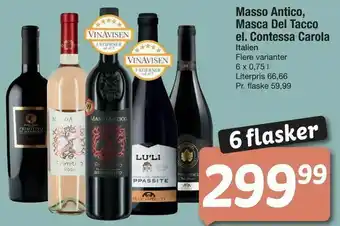 Fakta Tyskland Masso Antico, Masca Del Tacco el. Contessa Carola tilbud