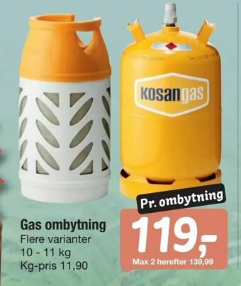 Fakta Tyskland Gas ombytning tilbud