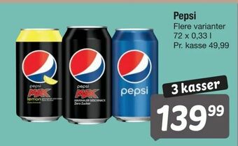 Fakta Tyskland Pepsi tilbud